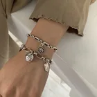 Женский серебряный браслет MEYRROYU, Круглый браслет в стиле ретро панк из тайского серебра 925 пробы с изображением слона, Ювелирное Украшение в подарок