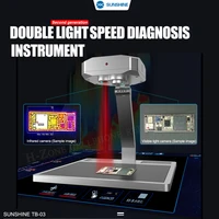 sunshine pcb thermal camera diagnosis instrument mobile phone motherboard repair fault detector infrared viso imaging instrument