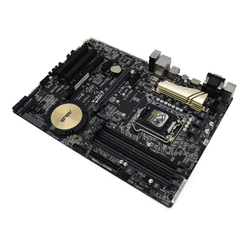 Материнская плата ASUS Z170-K 1151 Z170 материнская DDR4 с поддержкой Core i7 6700K i3 7350K