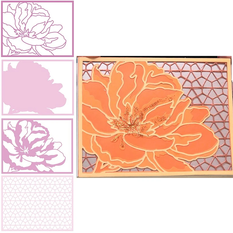 Florid Flower Metal Cutting Dies Beautiful Cuts For Card Making 2020 | Дом и сад