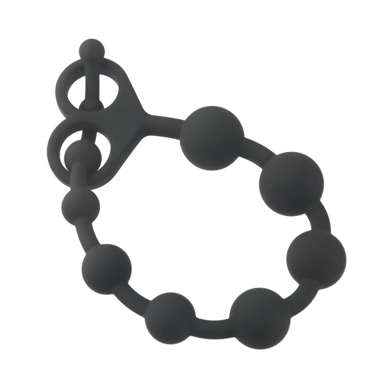 Анальная пробка силиконовая шарик секс-игрушка для начинающих мужчин женщин пар