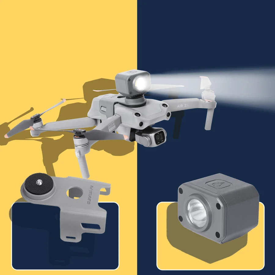 

Светодиодный ночсветильник для DJI Air 2S Drone, лампа с заполняющим свесветильник для фотосъемки, держатель для вспышки DJI Air 2S, аксессуары