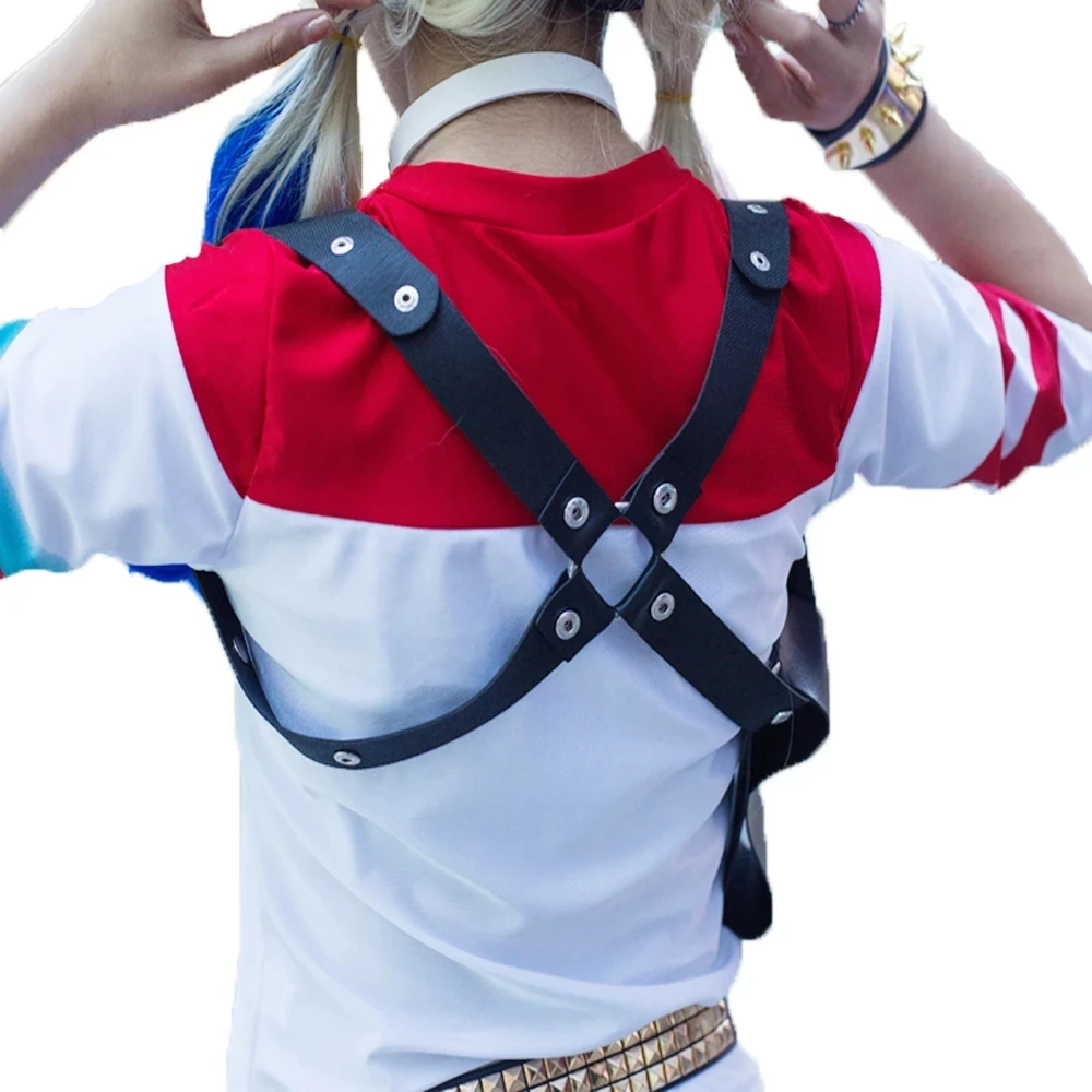 Костюмы для косплея самоубийц футболка куртка штаны браслет пояс ожерелье