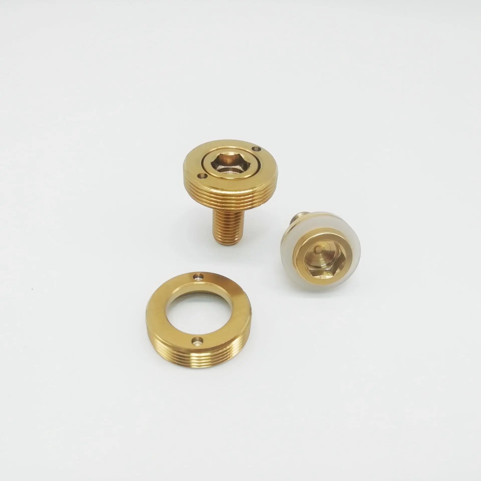 M8x15mm Титан Ti Винт велосипедный цепь рукоятка колеса болт экстрактор 1 пара/2 шт |