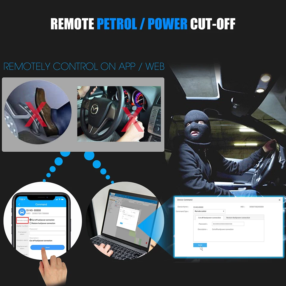 $62.64 JIMI 4G GPS Tracker WIFI Hotspot Driving Behavior Waterproof JM-VL01 Car LTE Locator With Oil Cut-Off SOS RS485 Tracksolid APP