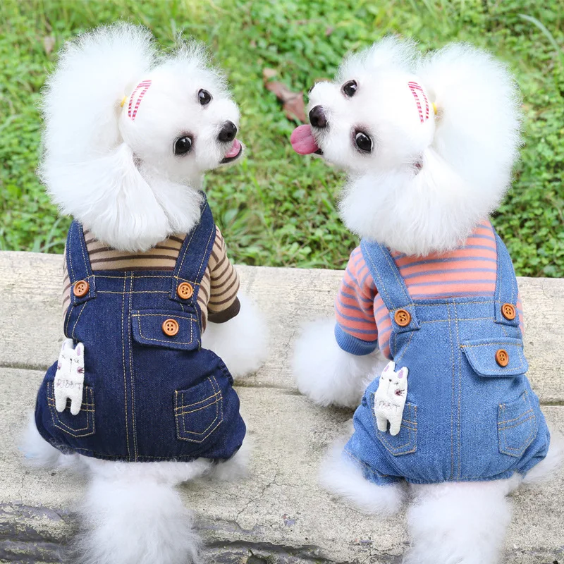 Осенне-зимняя одежда для собак новый стиль Осень-зима 2020 полосатый флисовый