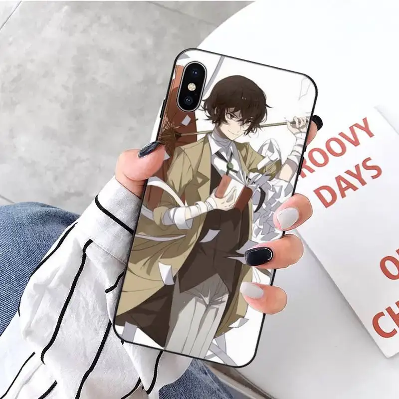 

Bungou Stray Dogs japanese anime Phone Case for iPhone 11 12 pro XS MAX 8 7 6 6S Plus X 5S SE 2020 XR mini luxury design shell
