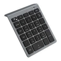 bluetooth compatible numeric keypad wireless number keyboard 28 keys rechargeable for mac laptop windows