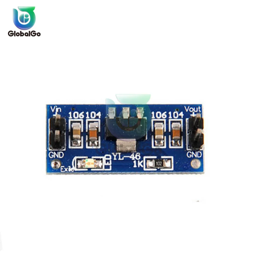 5 шт./лот LM1117 AMS1117 4 7 в свою очередь 3 V DC Шаг вниз Питание модуль для Arduino Raspberry
