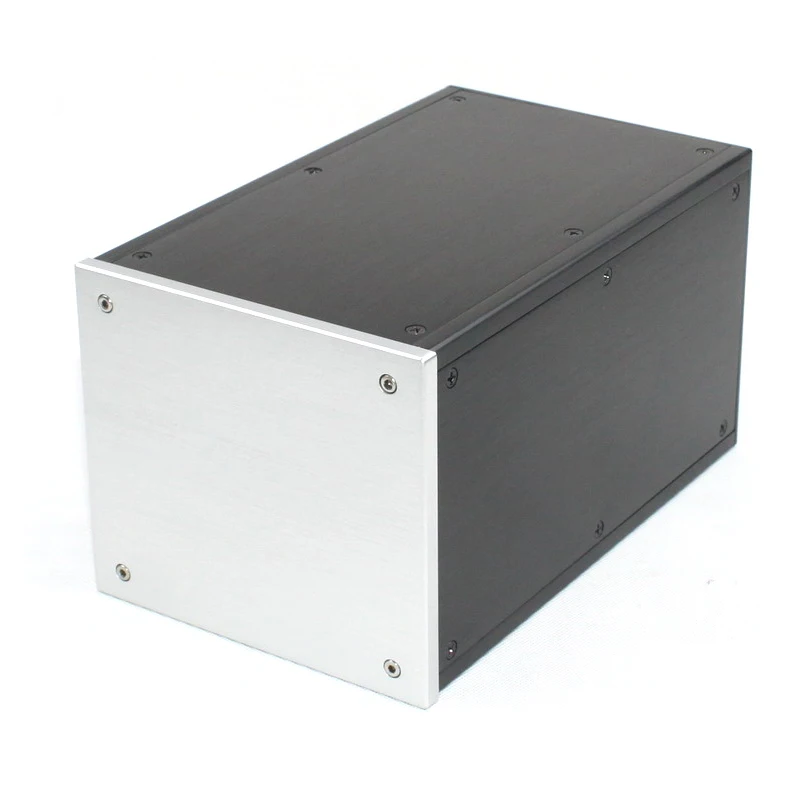 

250*156*140MM WA111 All-aluminum Non-porous Amplifier Chassis Housing DIY Box Enclosure Power Supply Amplifier Case