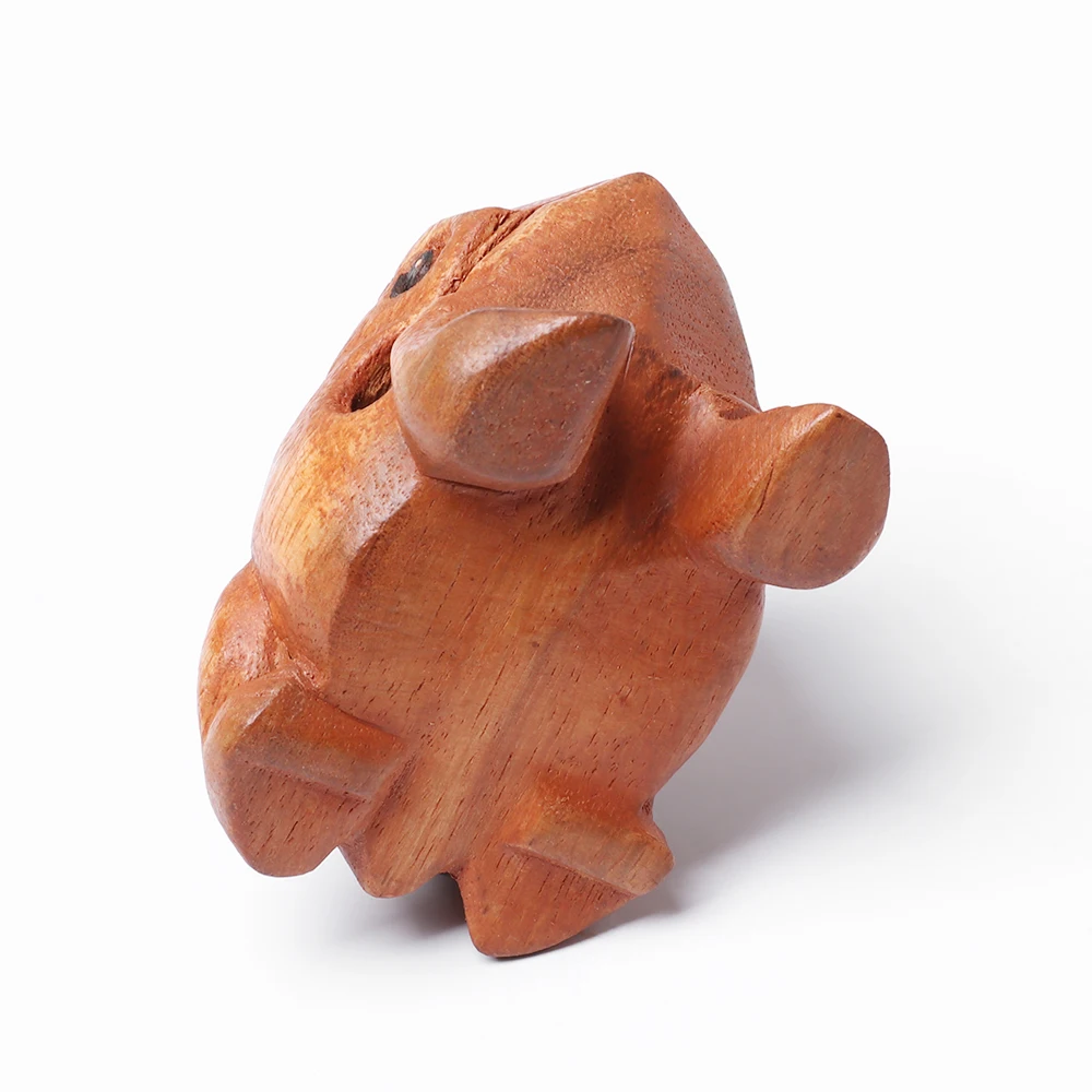1Set Wooden Money Frog Decompress Toys Musical Symbol Percussion Rasp with Stick Kids Gifts Decoration Toy | Игрушки и хобби
