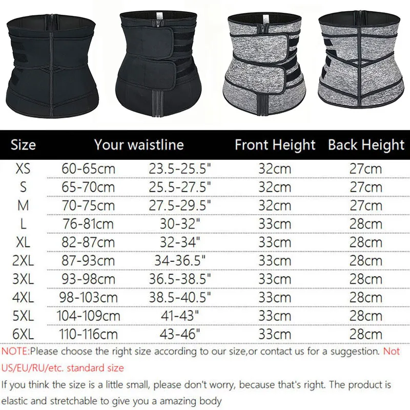 Неопрен сауна Талии Тренажер корсет Пот пояс для женщин мужчин потеря веса