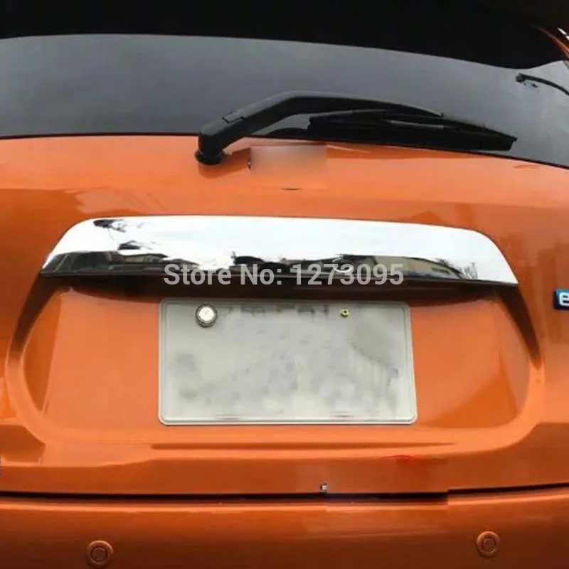Для Nissan Note ABS Хромированная Задняя Крышка багажника задняя крышка-дверца молдинг отделка протектор автомобиля аксессуары для укладки