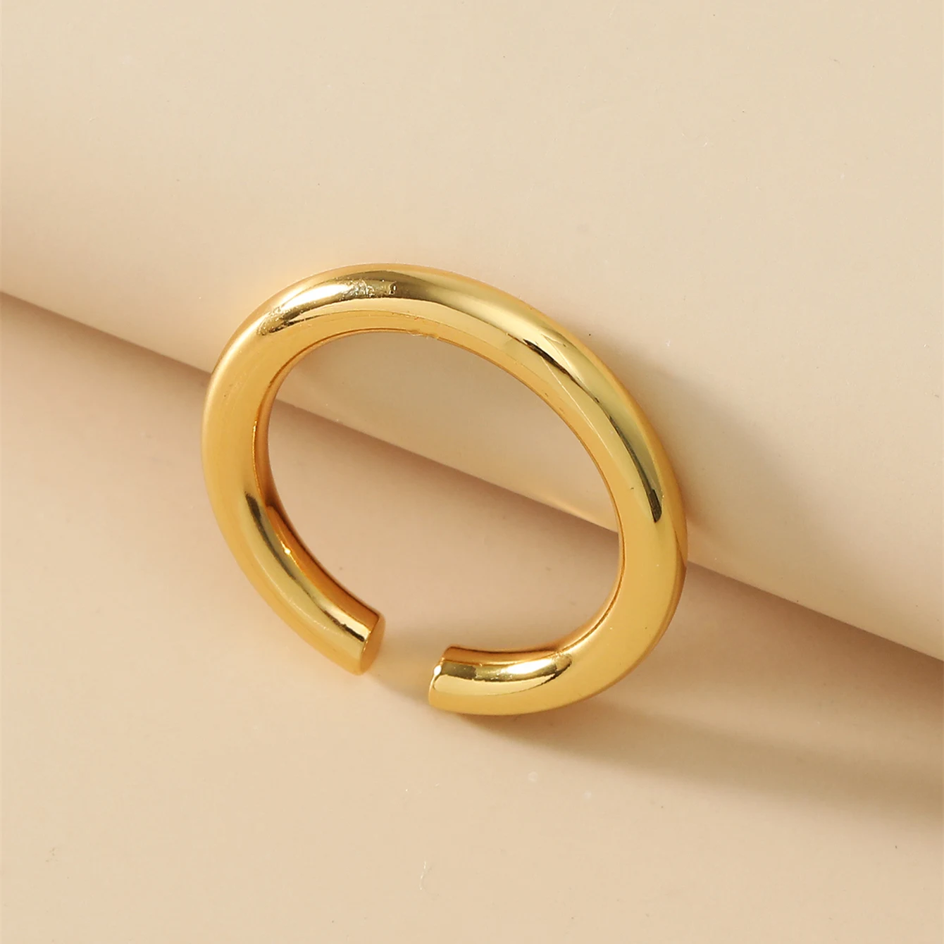 18KGP модное регулируемое женское кольцо | Украшения и аксессуары