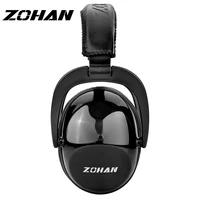 zohan ear protection safety ear muffs nrr 25db noise reduction earmuffs adjustable headband hearing protectors for shooting