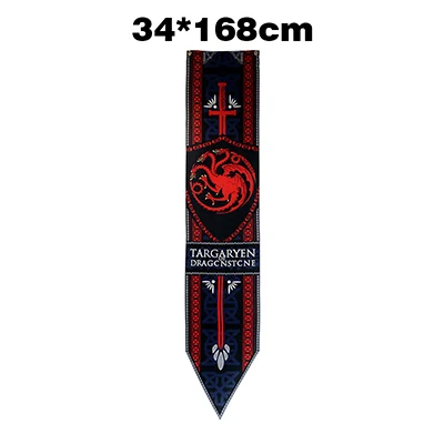 TARYARGEN 34x168 YAZANIE LANNISTER STRAK TARYARGEN Игра престолов пользовательские флаги Песнь Льда и Огня украшения дома флаги и баннеры - Цвет: TARYARGEN 34x168