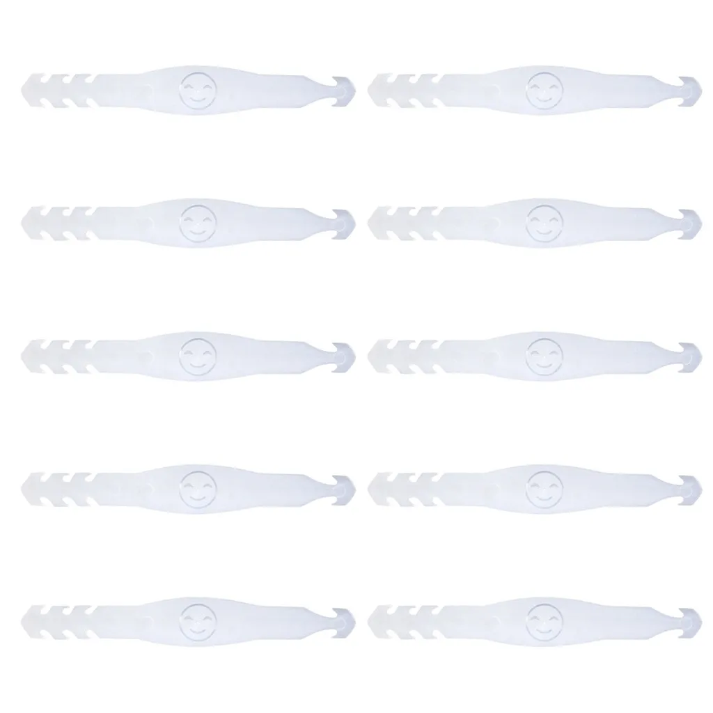 10 шт. хлопковая ткань для лица шарф Регулируемая пряжка противоскользящая капля