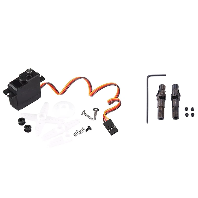 

2 комплекта RC автомобиль часть: 1 комплект PDI-1181 Servo 18 г 3,5 кг цифровой Core Шестерни Servo & 1 комплект Универсальный рулевого механизма приводной в...