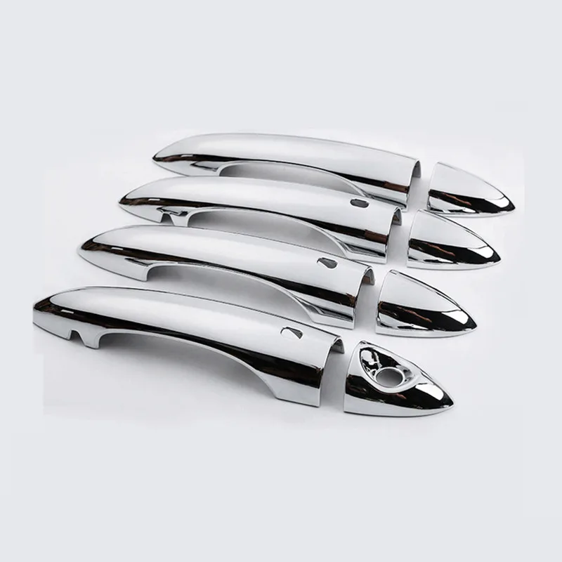 Накладка на дверную ручку автомобиля из углеродного волокна с левым приводом