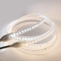 ac220v 2835 led strip light 120ledsm 20cmcut free soldering flexible led tape ip67 waterproof for indoor outdoor home lighting