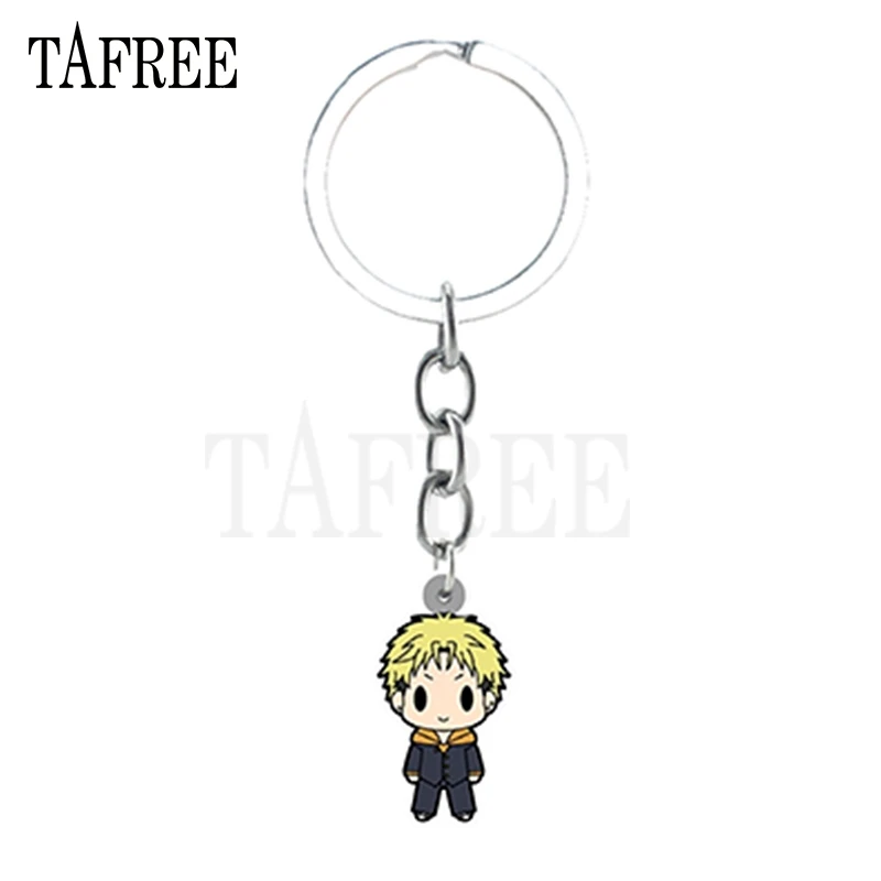 TAFREE Новый Аниме игры Danganronpa ПВХ брелок 2020 нежный Diy ремесло для мальчиков кольцо