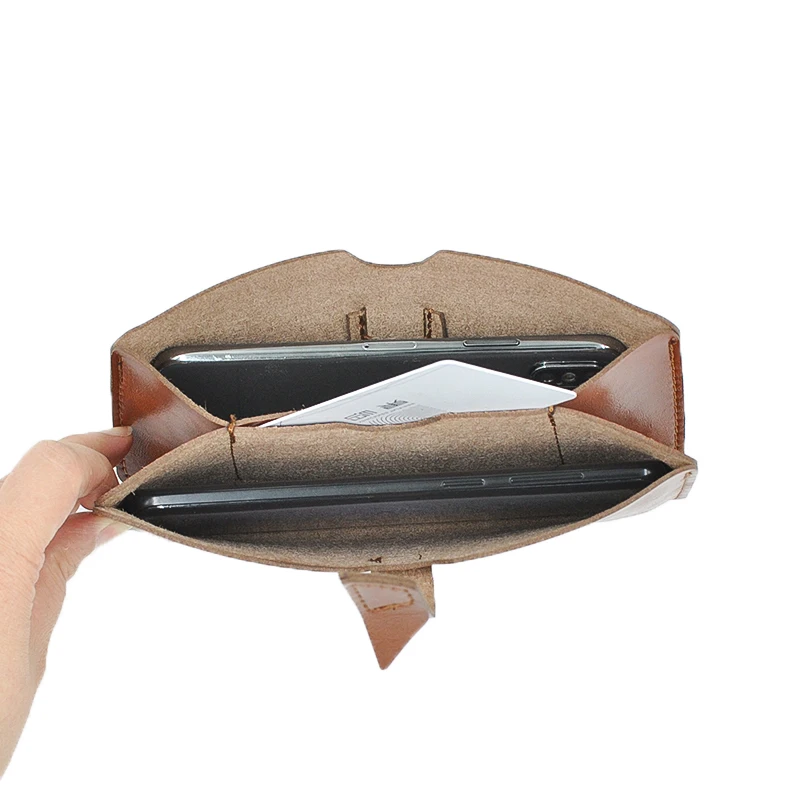 Универсальная кожаная сумка для телефона Карманный Чехол кошелек Samsung S10 iPhone Xs 11