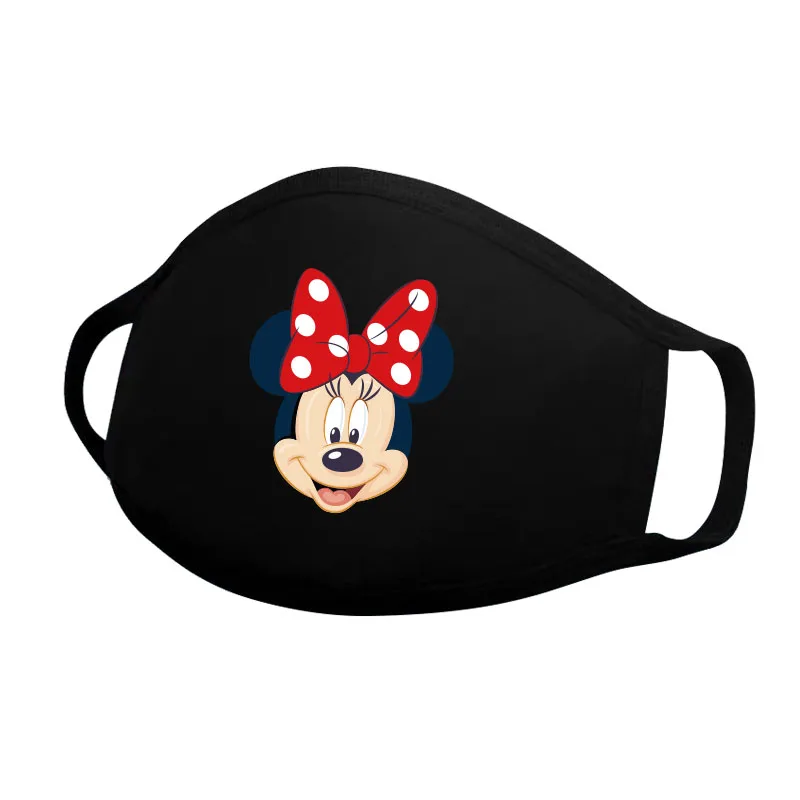 Многоразовые маски Disney с Микки и Минни защитные фильтры PM2.5 для взрослых моющаяся