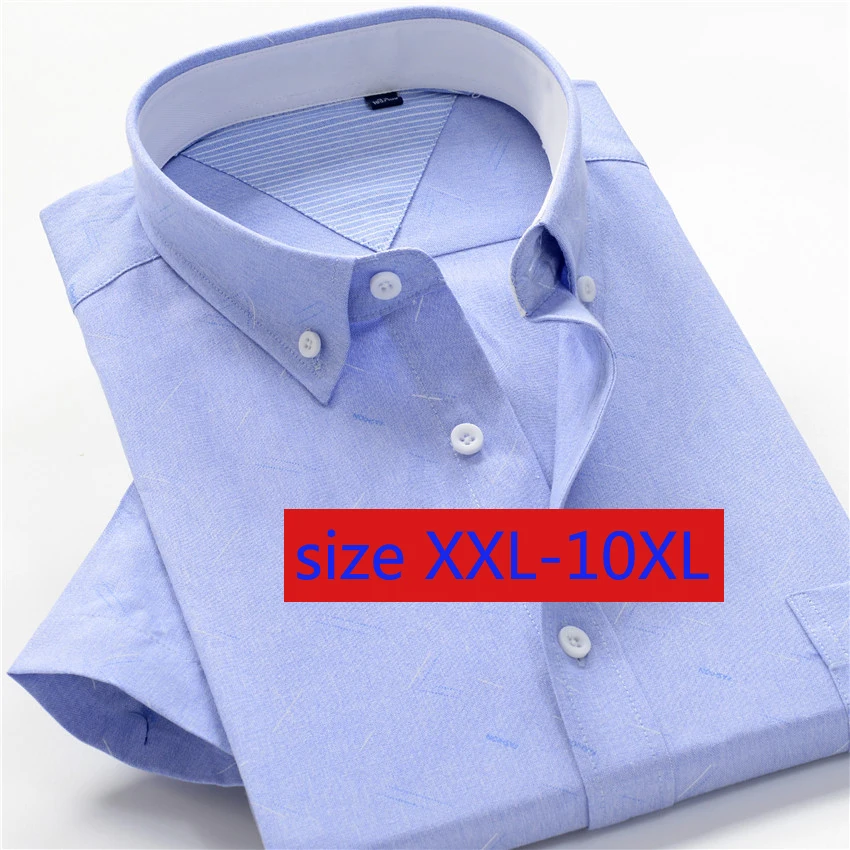 Рубашка мужская с длинным рукавом Свободная блуза в клетку из хлопка большие