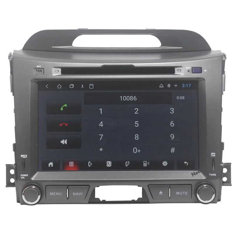 2 din Octa core 4G RAM Android 9 0 автомобильный DVD плеер GPS для KIA SPORTAGE 2010 2016 радиоприемник Bluetooth