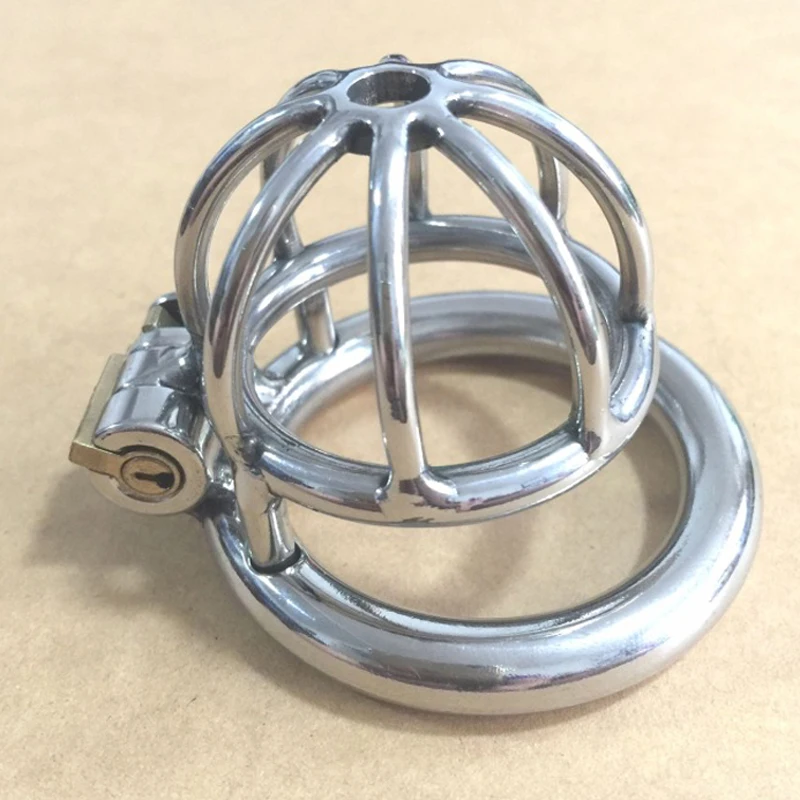 Нержавеющая сталь CB6000s маленький пояс целомудрия кольцо для члена гениталий