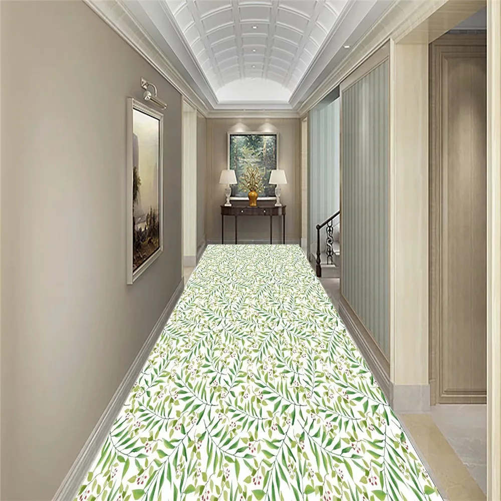 Современные модные домашние коврики для коридора фланелевые спальни Придверный