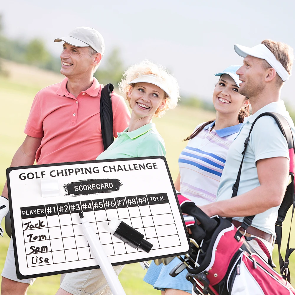 Карточка для игры в гольф карточка с ручкой | Спорт и развлечения