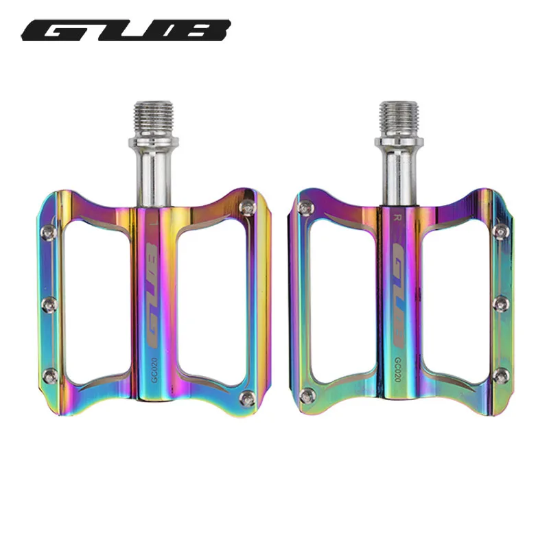 

GUB Bicycle Pedals Mountain Road Bike DU Sealed Bearings Pedals Lightweight Aluminum Alloy CR-MO Spindle Bike Pedals Parts