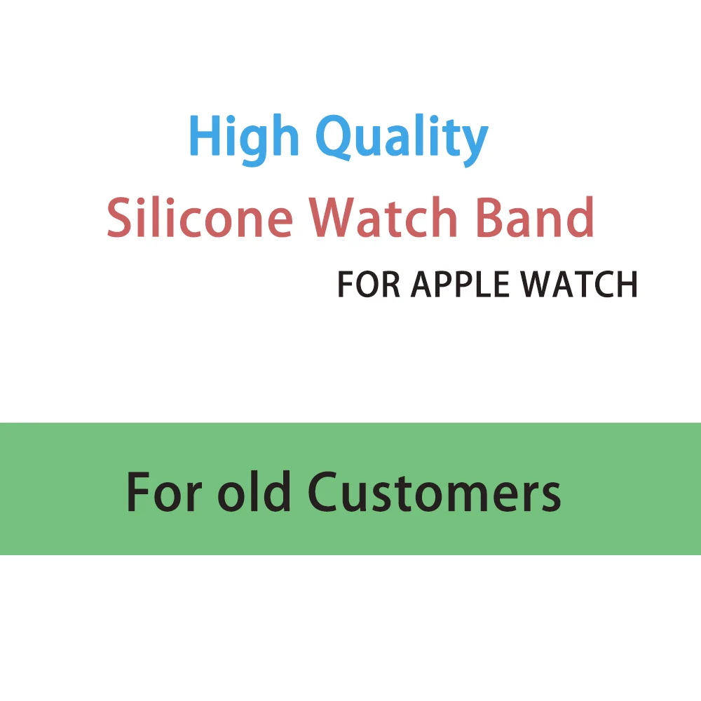 Silicone Strap For Apple Watch 4 3 2 1 Band Bracelet 38 40mm 42mm 44mm Rubber iwatch Sport Wristbands|Ремешки для часов| |