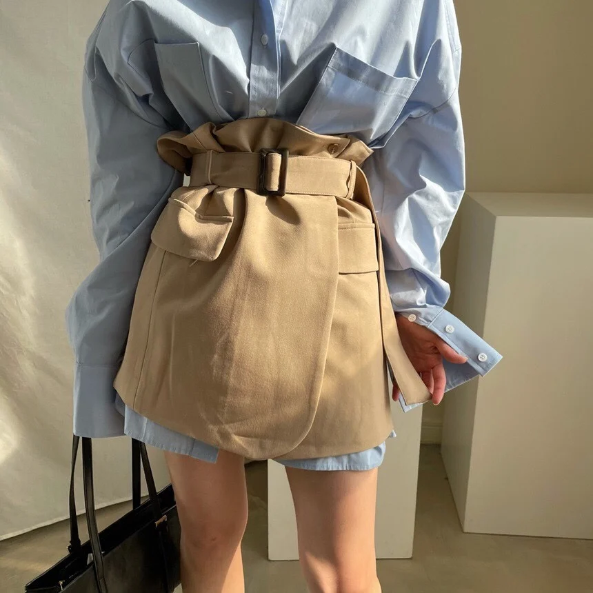 

Women Blouse Shirt Long Sleeve Cotton Blue White Female Blouses Top Casual Loose Long Women's Blouses Shirt 2021 New