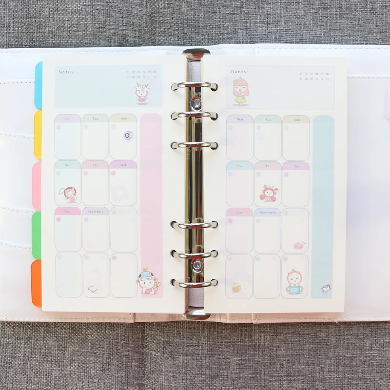 Милый кожаный ежедневник Domikee с созвездиями органайзер планировщик школьный