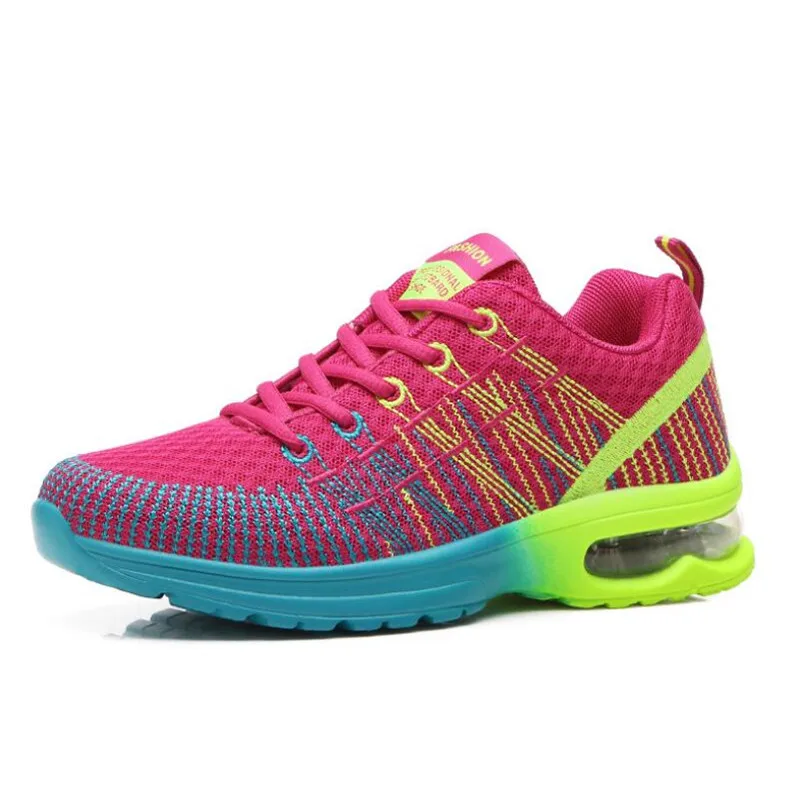 

Women Sneakers Summer Breathable Mesh Gym Sport Shoes Air Cushioning Woman Running Shoe Girls Jogging Walking Zapatos Mujer
