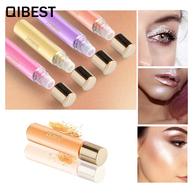 Пудра-осветлитель для век водостойкая пудра с контурирующим эффектом