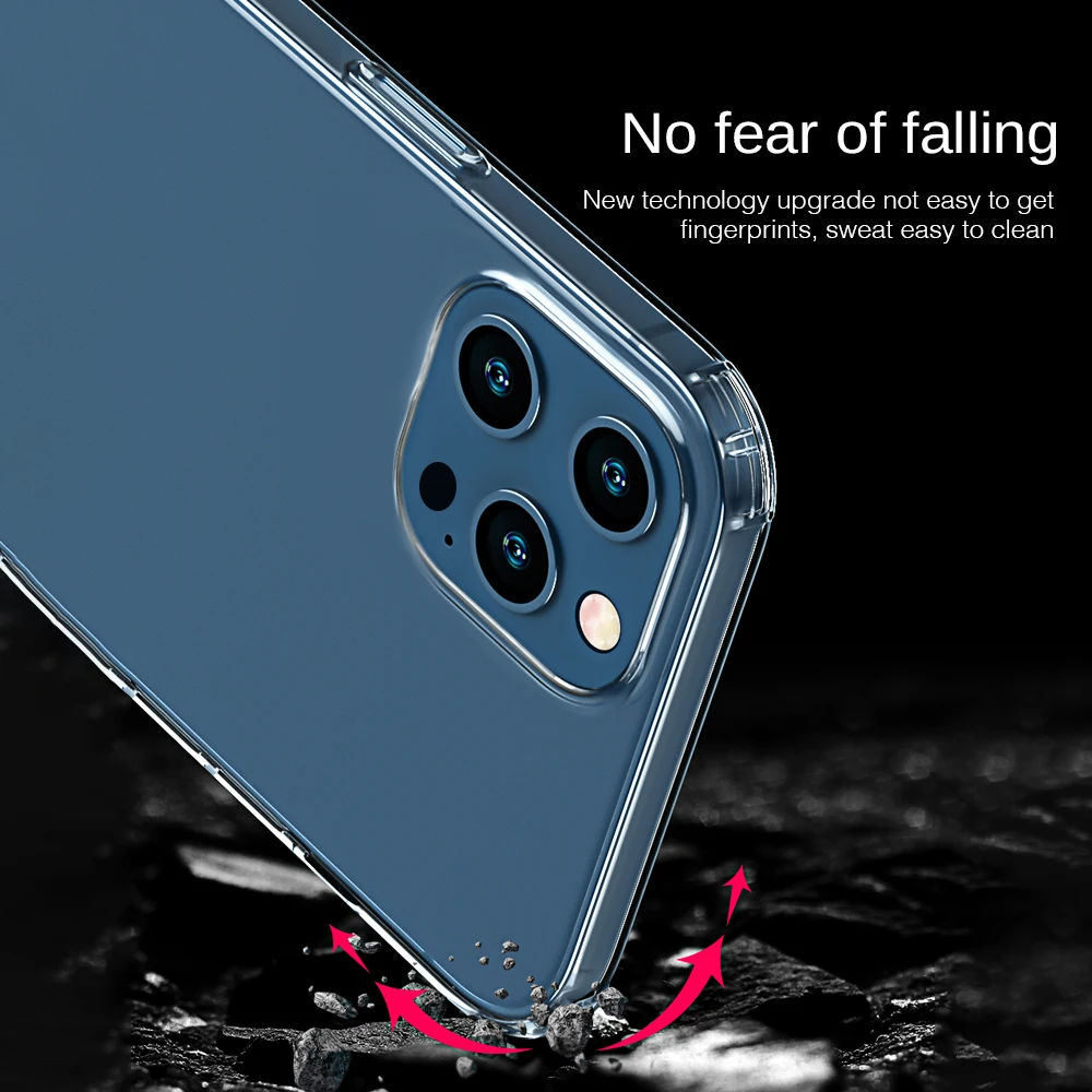 luxury transparent soft case for iphone 13 pro max shockproof cover for iphone13 iphon 13pro 13 mini ultra thin back shell coque free global shipping