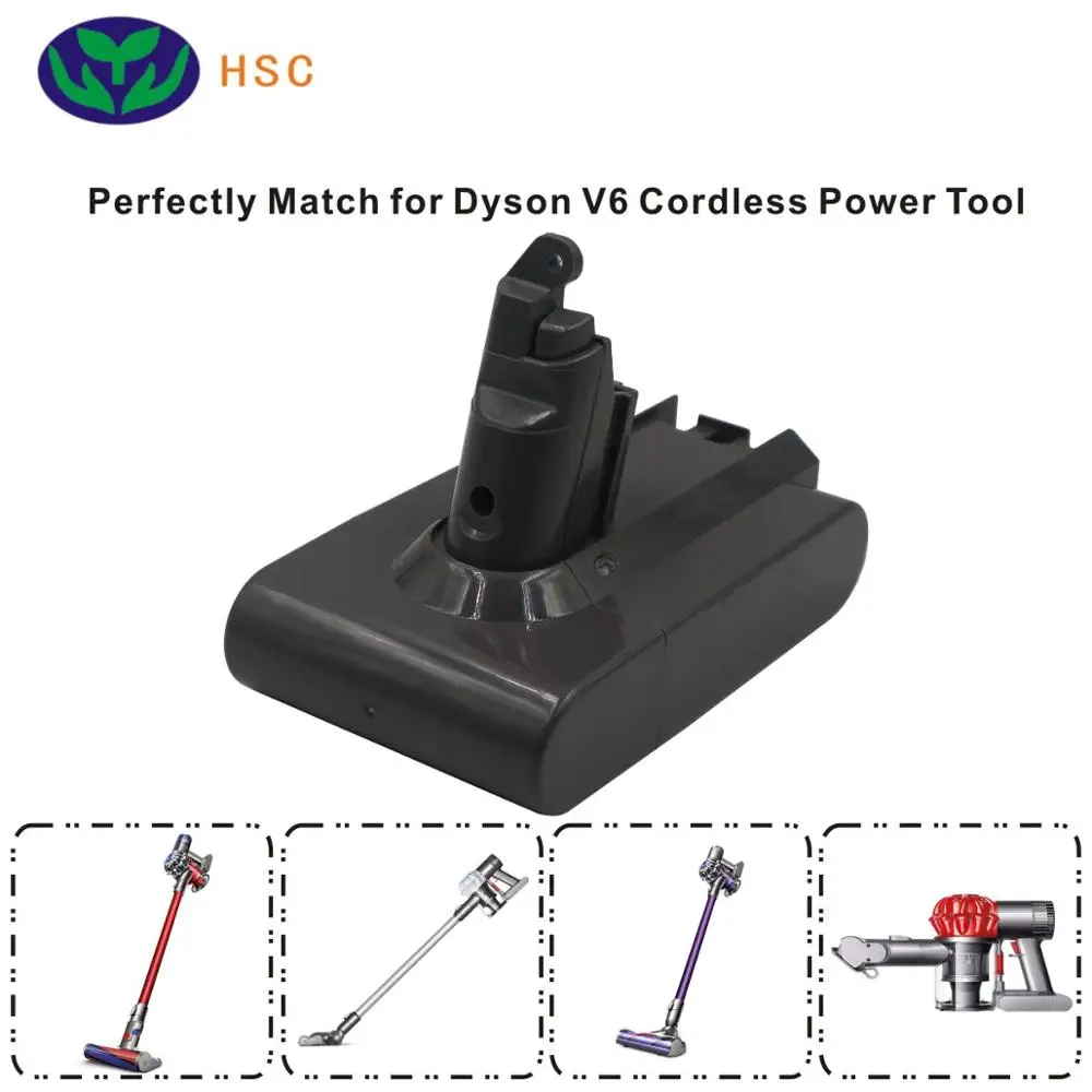 2.0Ah Портативный Батарея DYS V6 Li ion аккумулятор 21 6 V Замена для Dysn 965874 02 209476 01 209560 210691