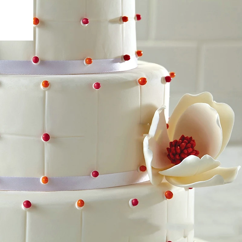 1 комплект из 4 предметов Сахара прозрачной текстурой коврик торт украшения