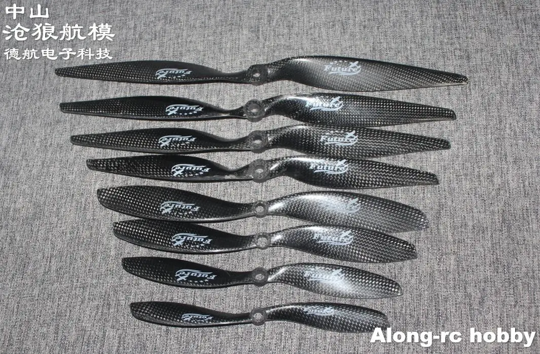 Free Shipping RC Airplane Spare Part 5pcs Carbon Fiber Propeller 8*4.5 9045 1045 11*4.5 1260 13*6.5 14* 7 15*8 for Plane | Игрушки и