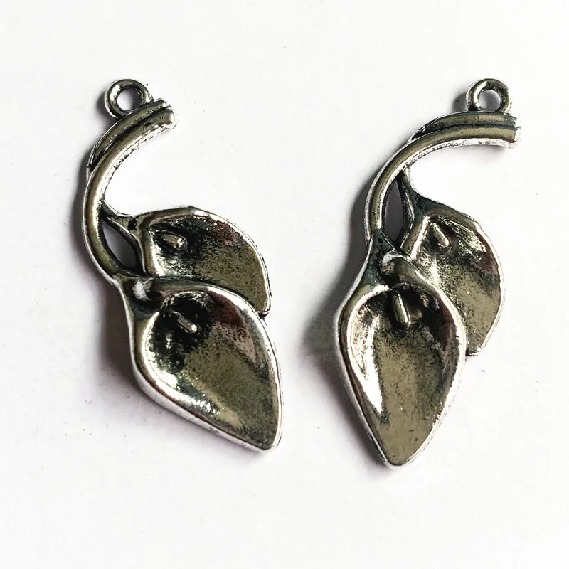 

12Pcs High Quality Morning Glory Charms Pendants Fit Handmade Bracelet DIY Earrings Accessories Alloy jewelry Gifts Girlfriends