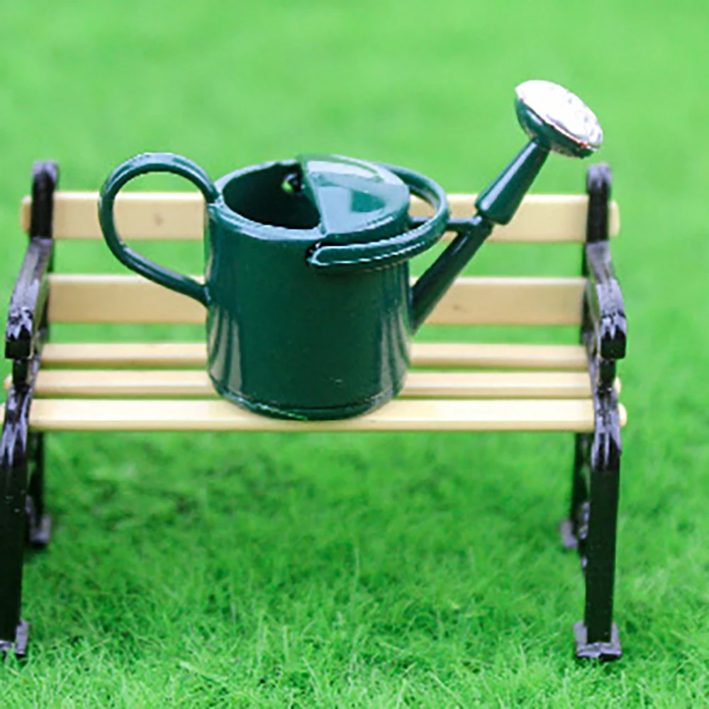 1/12 Dollhouse Miniature Accessories Mini Metal Watering Can Model Simulation Tools Toy for Doll House Decoration | Игрушки и хобби