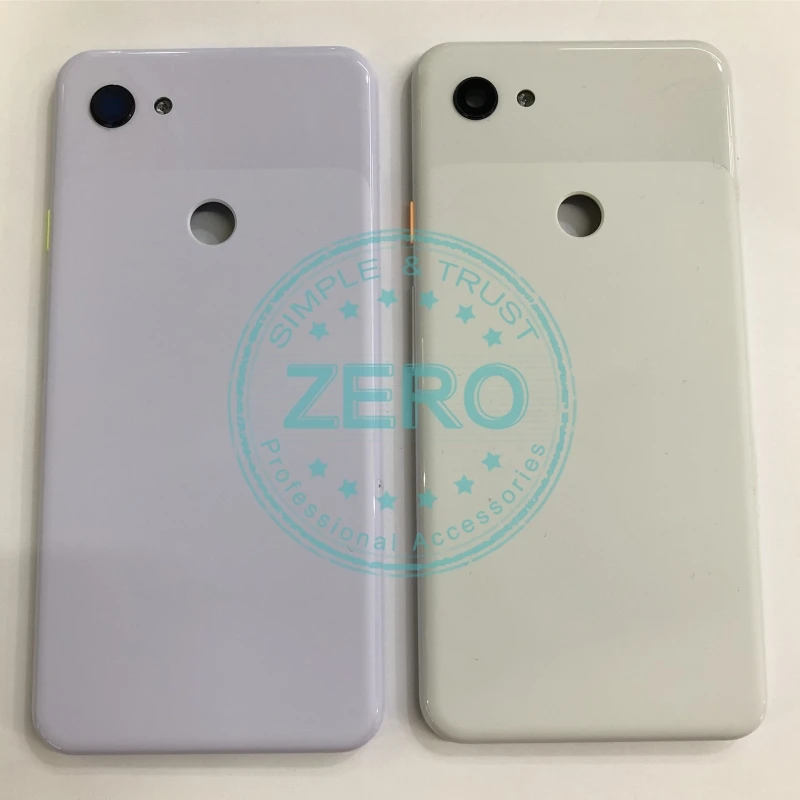 Оригинал для Google Pixel 3a XL задняя крышка батарейного отсека + стеклянный объектив
