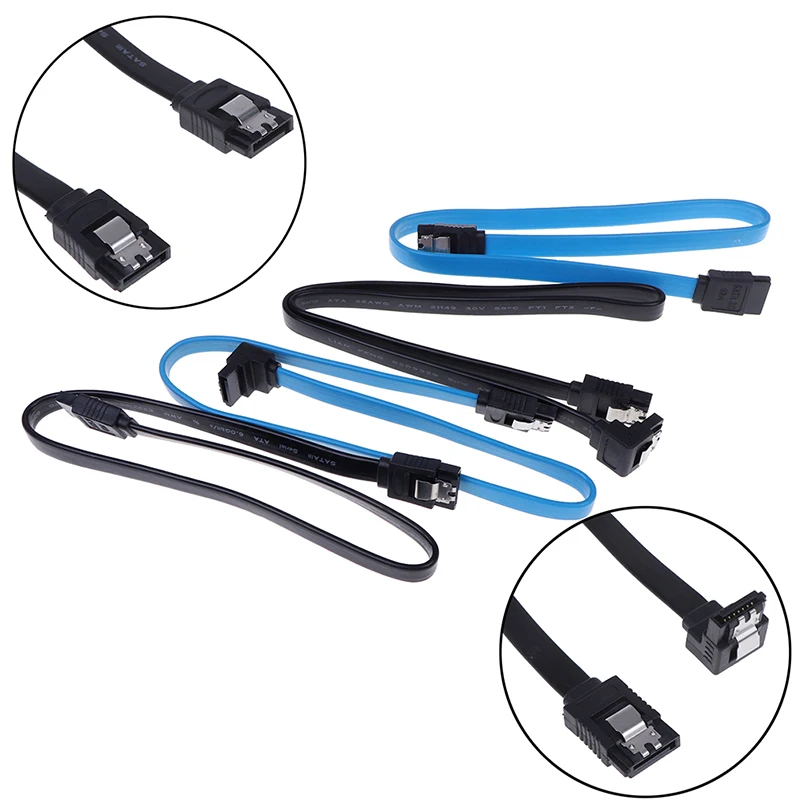 SATA 3 0 III SATA3 6 ГБ/сек. SSD Disque Dur Données Directes/по угол права Câble Professionnel Prix Usin|Кабели для