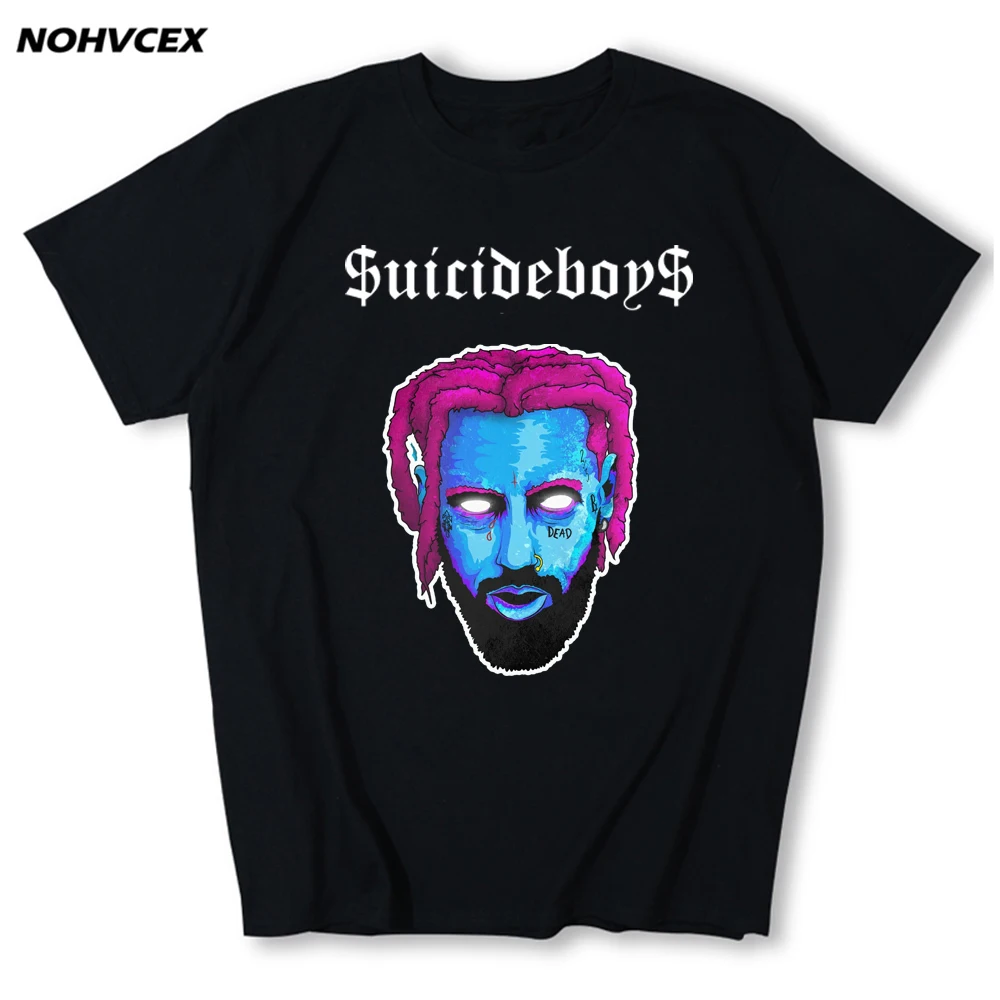 $ Uicideboy парни самоубийц Мужская хлопковая футболка Классическая футболка|Мужские
