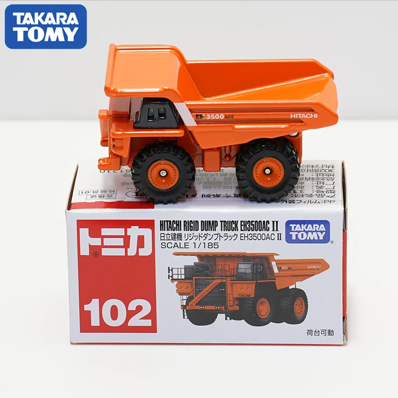

Takara Tomy Tomica, жесткий самосвал, модель автомобиля EH3500AC, Инженерная техника, литый под давлением автомобиль, миниатюрная модель автомобиля, игр...