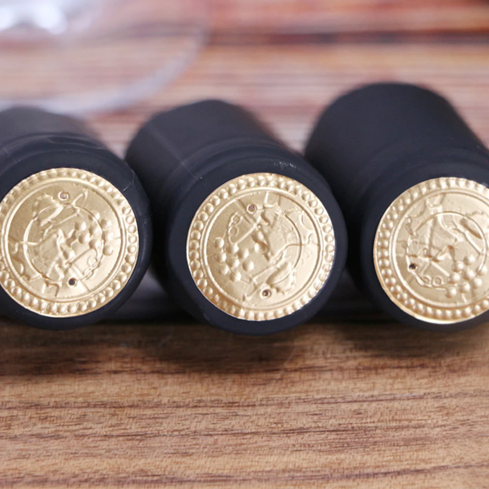 Термоусадочные крышки для винных бутылок из ПВХ 50 шт. пластиковые Усадочные