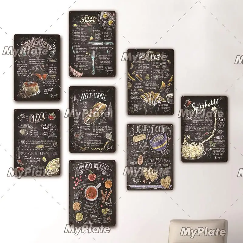 Металлический знак GUACAMOLE металлический винтажный пищевой оловянный Настенный